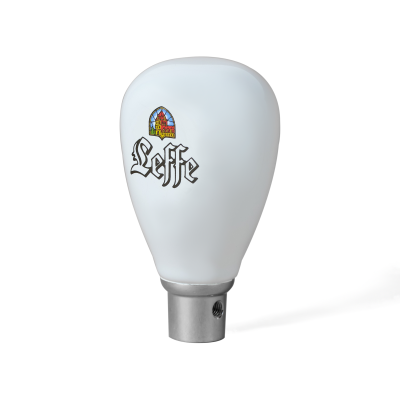 Рукоятка для крана Leffe шар., керамич., белая 9,5 см. в Волгограде